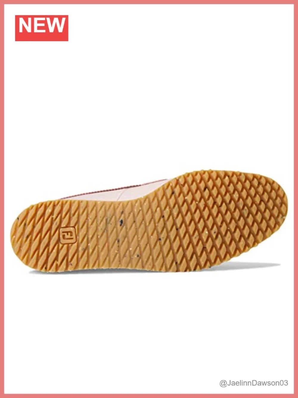 Footjoy Women's Fj Sandy Slip-On Golf Shoes Leather Spikeless
